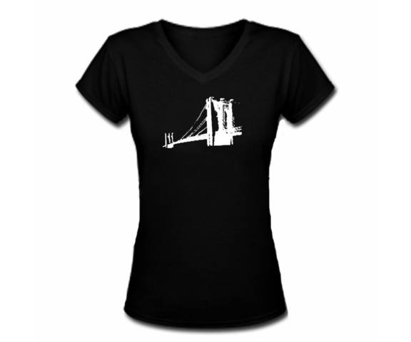 Brooklyn bridge New York design graphic women t-shirt